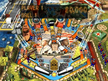 Patriotic Pinball (US) screen shot game playing